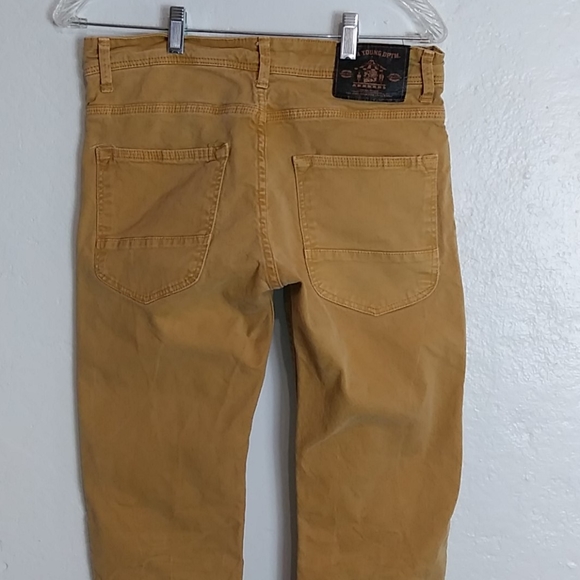 Zara Other - Zara Jeans Mustard yellow Skinny Jeans Mens 30